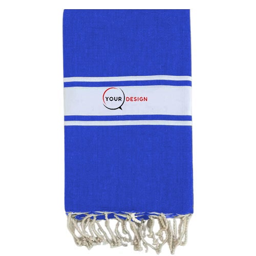 Fouta-plate-bleu-grec-tunisie-store-objet-publicitaire