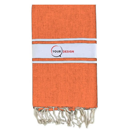 fouta-plate-authentique-corail-rayures-blanches-tunisie-store-objet-publicitaire