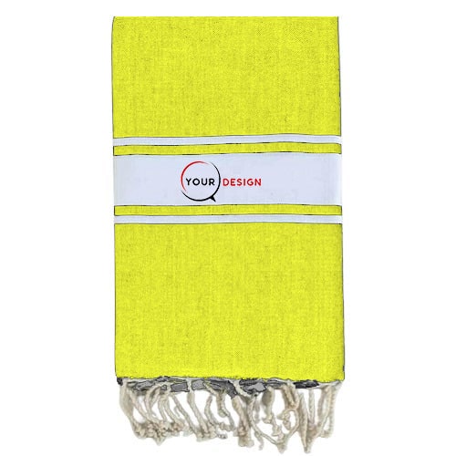 fouta-plate-authentique-jaune-citron-rayures-blanches-tunisie-store-objet-publicitaire
