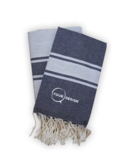 Duo fouta plate gris gris