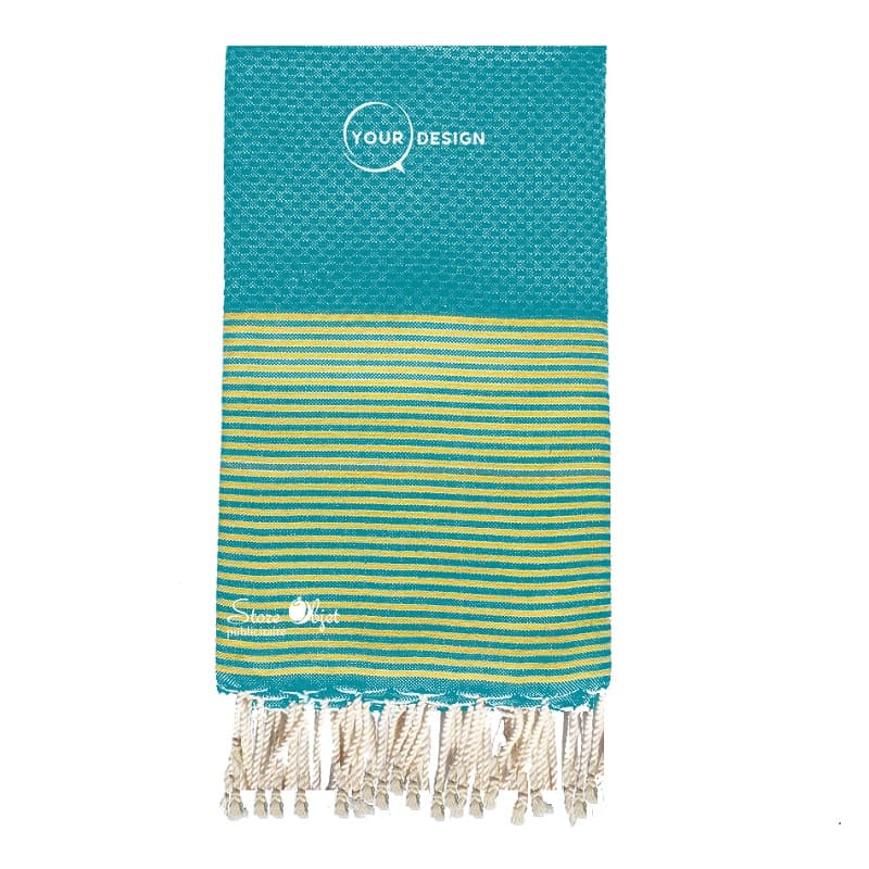 fouta-nid-d-abeille-canard-lurex-dore-tunisie-store-objet-publicitaire