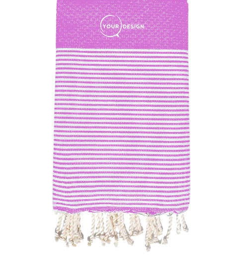 fouta-nid-d-abeille-rayee-mauve-tunisie-store-objet-publicitaire