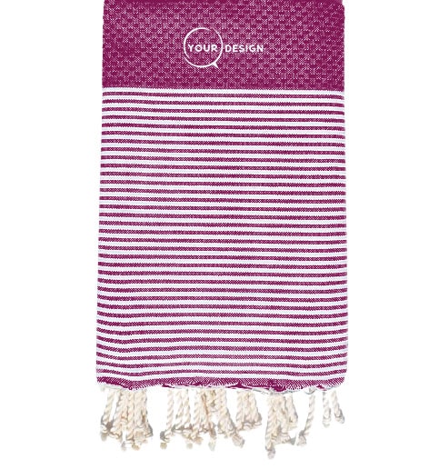 fouta-nid-d-abeille-rayee-prunelle-tunisie-store-objet-publicitaire