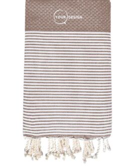 fouta-nid-d-abeille-rayee-taupe-tunisie-store-objet-publicitaire