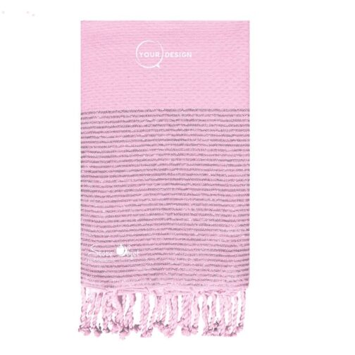 fouta-nid-d-abeille-rose-lurex-argente-tunisie-store-objet-publicitaire