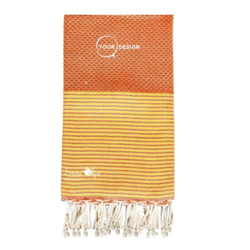 fouta-nid-d-abeille-terracotta-lurex-dore-tunisie-store-objet-publicitaire