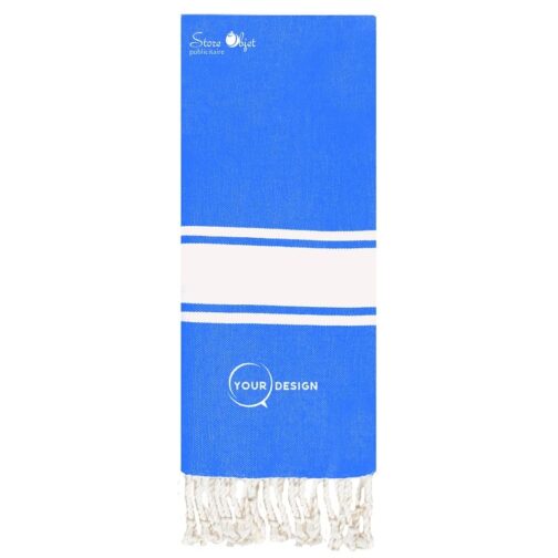 fouta-plate-enfant-bleu-electrique-tunisie-store-objet-publicitaire