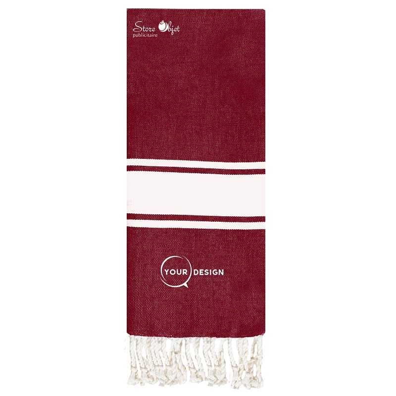 fouta-plate-enfant-rouge-bordeaux-tunisie-store-objet-publicitaire