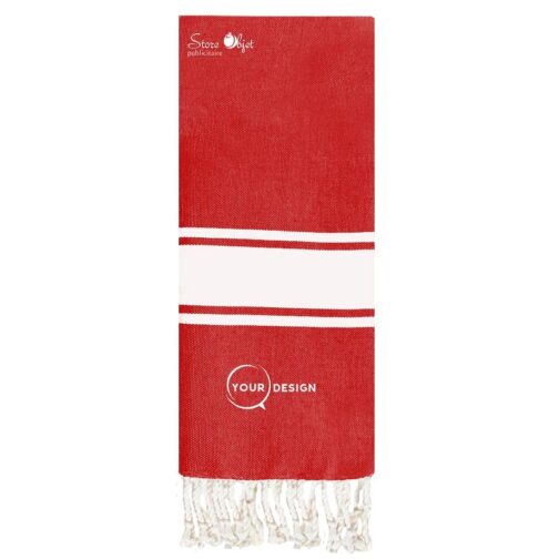 fouta-plate-enfant-rouge-cerise-tunisie-store-objet-publicitaire