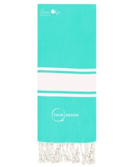 fouta-plate-enfant-turquoise-tunisie-store-objet-publicitaire