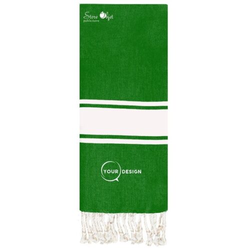 fouta-plate-enfant-vert-bouteille-tunisie-store-objet-publicitaire