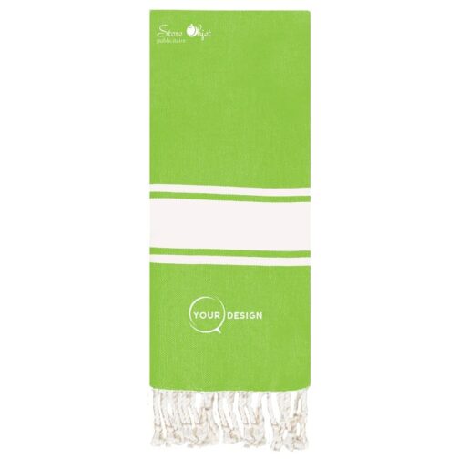 fouta-plate-enfant-vert-pomme-tunisie-store-objet-publicitaire