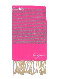 fouta-plate-fushia-lurex-argente-tunisie-store-objet-publicitaire