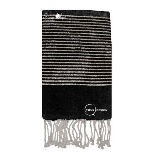 fouta-plate-noir-avec-lurex-argente-tunisie-store-objet-publicitaire