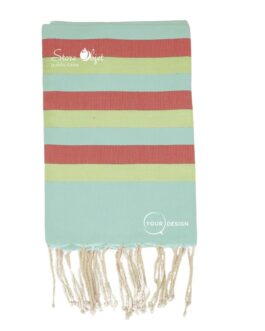 fouta-tricolore-classique-ambiance-mediterraneenne-tunisie-store-objet-publicitaire