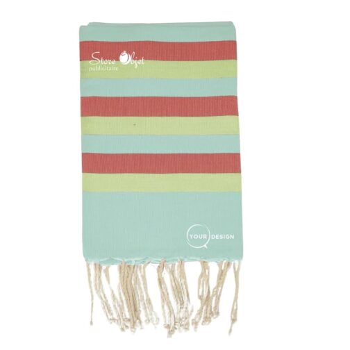 fouta-tricolore-classique-ambiance-mediterraneenne-tunisie-store-objet-publicitaire