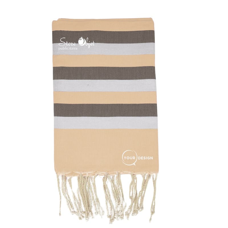 fouta-tricolore-classique-beige-noir-gris-tunisie-store-objet-publicitaire