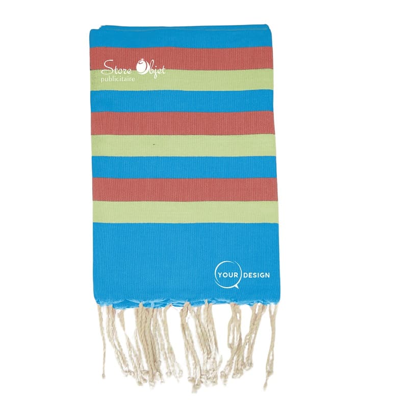 fouta-tricolore-classique-bleu-rouge-vert-tunisie-store-objet-publicitaire