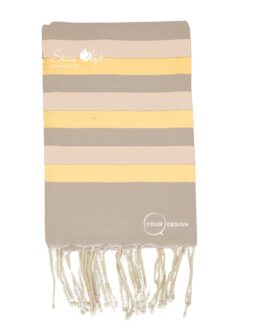 Fouta tricolore classique vintage