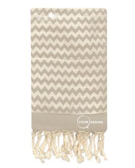 Fouta-jacquard-zig-zag-grege-tunisie-store-objet-publicitaire