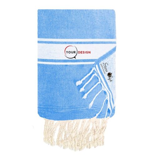 fouta-doublee-eponge-plate-bleu-roi-tunisie-store-objet-publicitaire