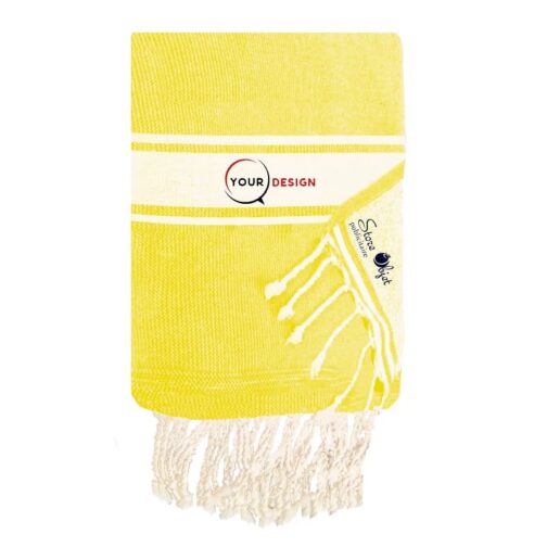 fouta-doublee-eponge-plate-jaune-d-or-tunisie-store-objet-publicitaire