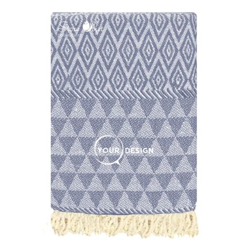 fouta-jacquard-diamant-bleu-ardoise-tunisie-store-objet-publicitaire