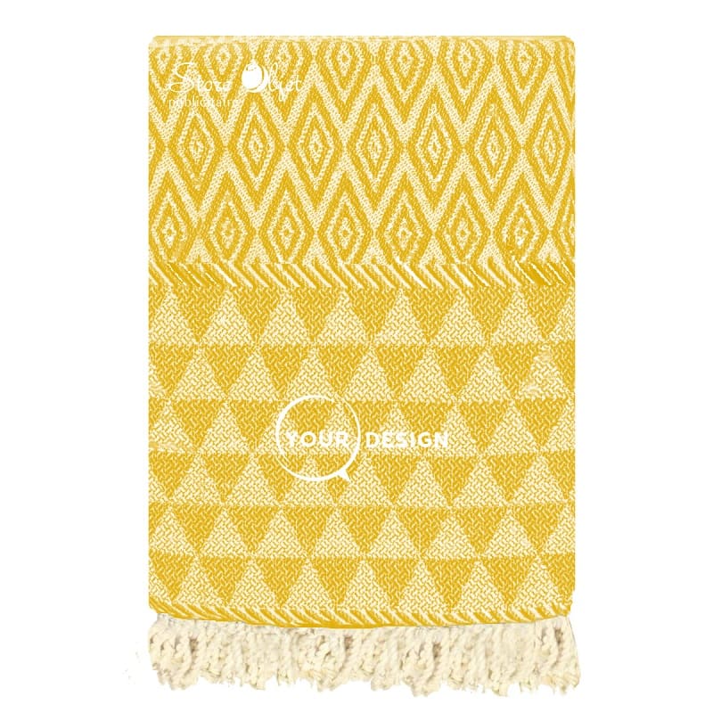 fouta-jacquard-diamant-jaune-moutarde-tunisie-store-objet-publicitaire