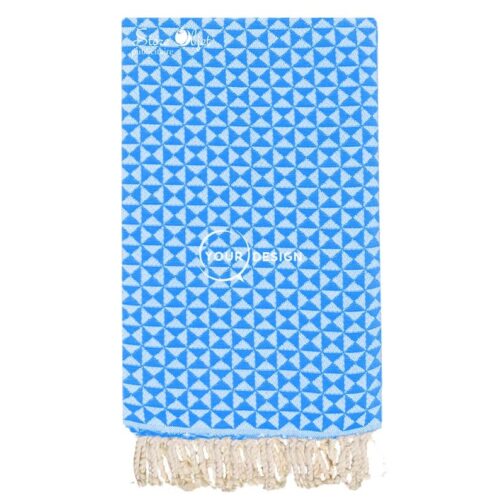 fouta-jacquard-papillon-bleu-azur-tunisie-store-objet-publicitaire