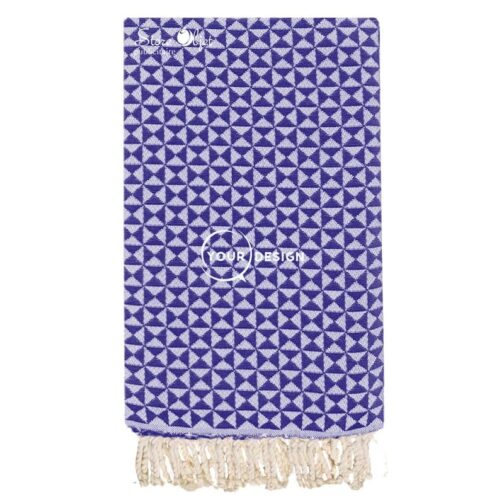 fouta-jacquard-papillon-bleu-nuit-tunisie-store-objet-publicitaire