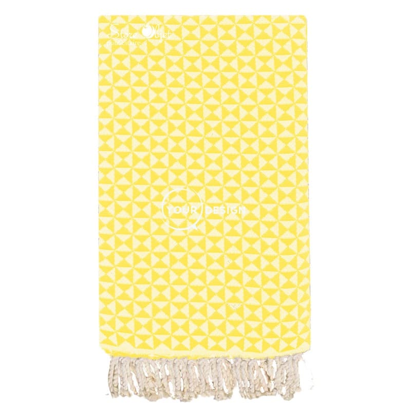 fouta-jacquard-papillon-jaune-imperial-tunisie-store-objet-publicitaire.