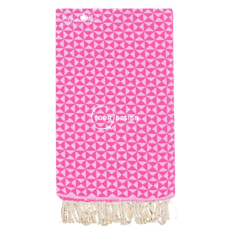 fouta-jacquard-papillon-rose-bonbon-tunisie-store-objet-publicitaire