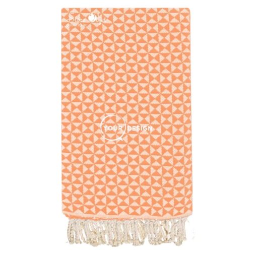 fouta-jacquard-papillon-saumon-tunisie-store-objet-publicitaire