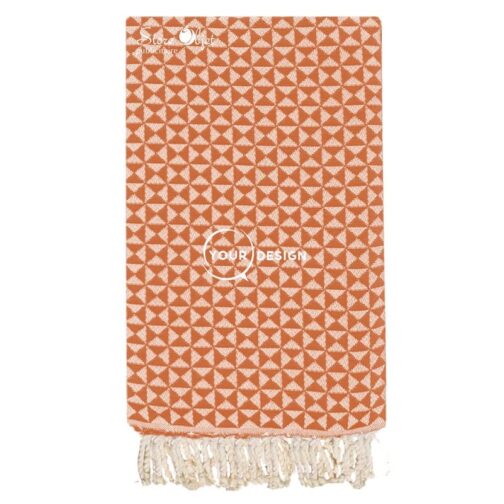 fouta-jacquard-papillon-terracotta-tunisie-store-objet-publicitaire