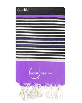 Fouta plate cinq couleurs magie nocturne