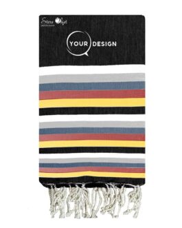 fouta-plate-six-couleurs-elegance-noire-tunisie-store-objet-publicitaire