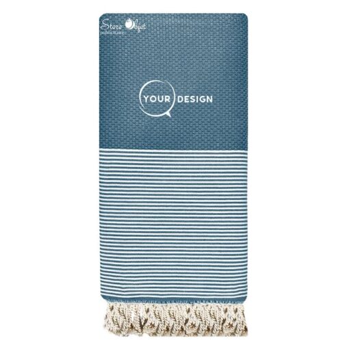 jete-fouta-nid-d-abeille-xxl-bleu-jean-tunisie-store-objet-publicitaire