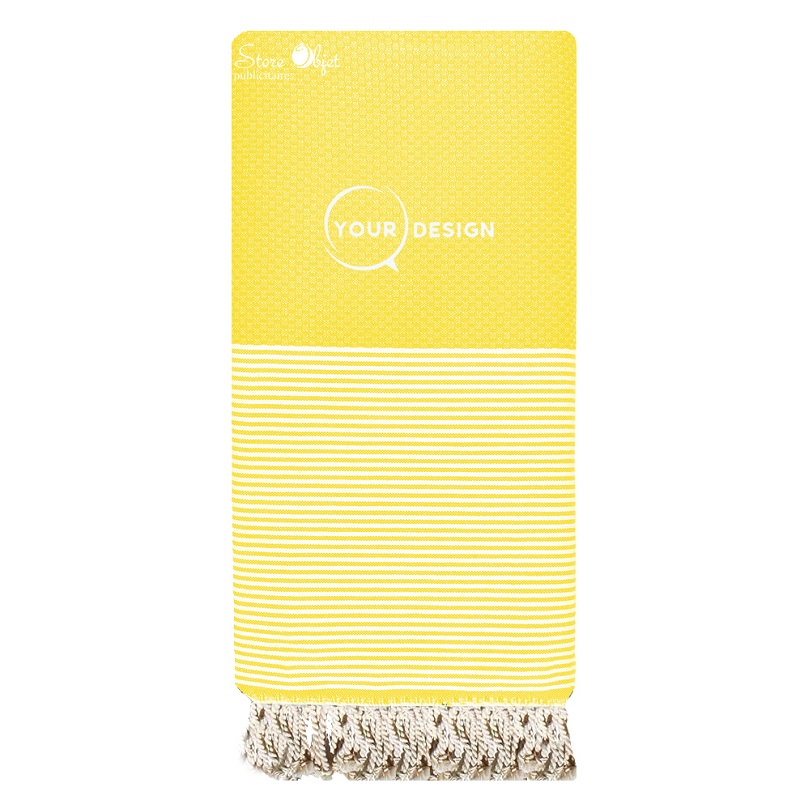 jete-fouta-nid-d-abeille-xxl-jaune-poussin-tunisie-store-objet-publicitaire