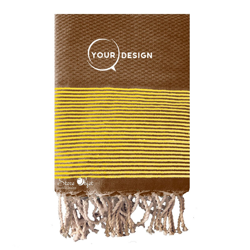 jete-fouta-nid-d-abeille-xxl-marron-lurex-dore-tunisie-store-objet-publicitai