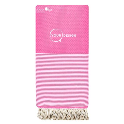 jete-fouta-nid-d-abeille-xxl-rose-fushia-tunisie-store-objet-publicitaire