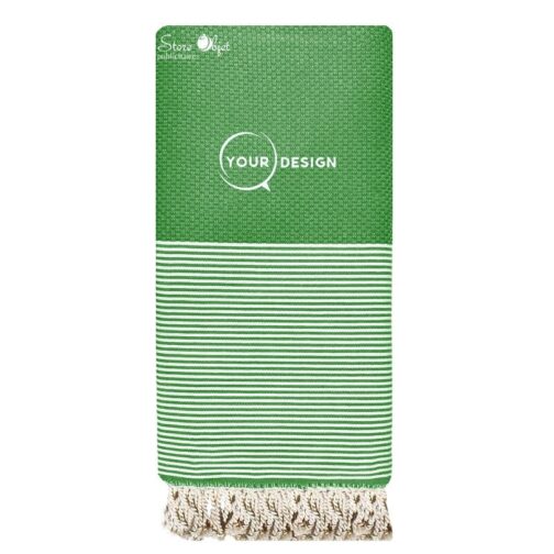 jete-fouta-nid-d-abeille-xxl-vert-bouteille-tunisie-store-objet-publicitaire