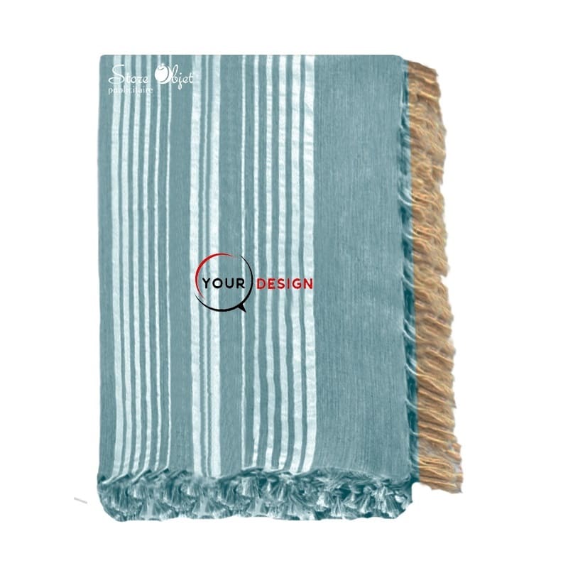 jete-fouta-plate-xxl-double-franges-bleu-canard-tunisie-store-objet-publicitaire