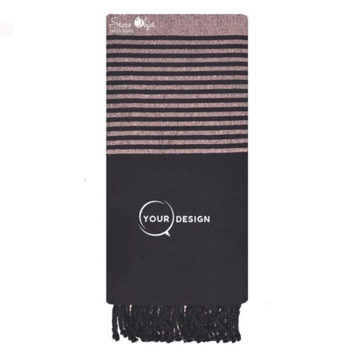 jete-fouta-plate-xxl-noir-lurex-rose-tunisie-store-objet-publicitaire