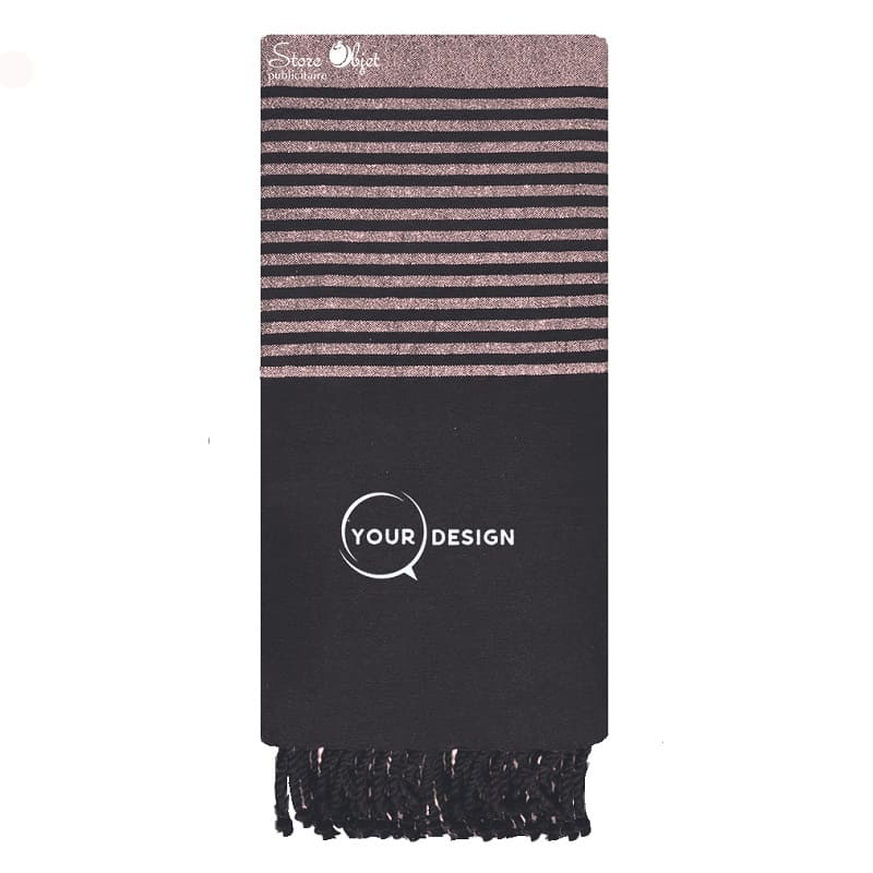 jete-fouta-plate-xxl-noir-lurex-rose-tunisie-store-objet-publicitaire