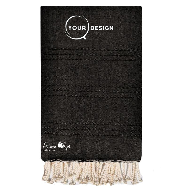 jete-fouta-uni-xxl-plate-noir-1.5mx2.5m-tunisie-store-objet-publicitaire