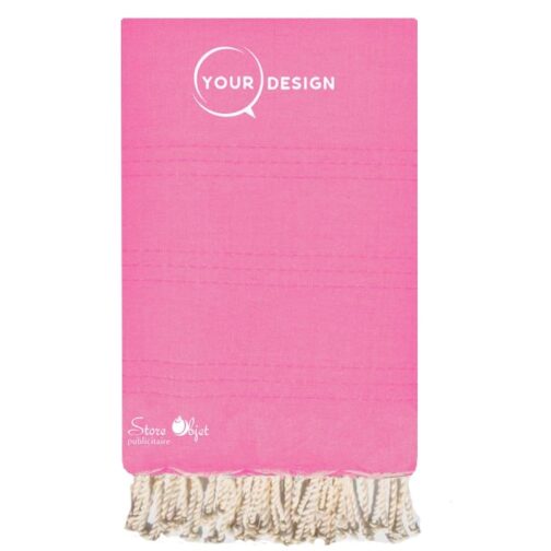 jete-fouta-uni-xxl-plate-rose-bobbon-1.5mx2.5m-tunisie-store-objet-publicitaire