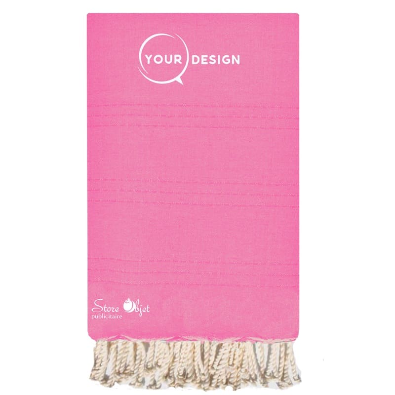 jete-fouta-uni-xxl-plate-rose-bobbon-1.5mx2.5m-tunisie-store-objet-publicitaire