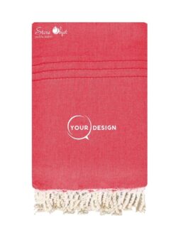 jete-fouta-uni-xxl-plate-rouge-vif-tunisie-store-objet-publicitaire.