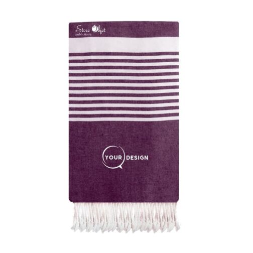 jete-fouta-xxl-aubergine-avec-rayures-tunisie-store-objet-publicitaire