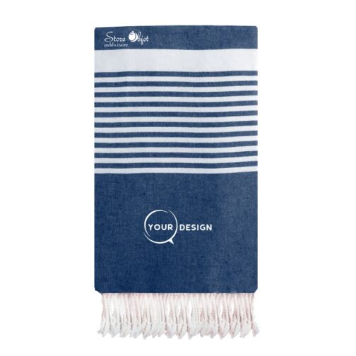 jete-fouta-xxl-bleu-marine-avec-rayures-tunisie-store-objet-publicitaire